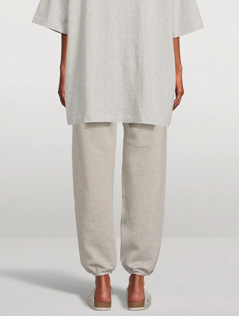 Cotton-Blend Tapered Sweatpants