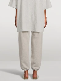 Cotton-Blend Tapered Sweatpants