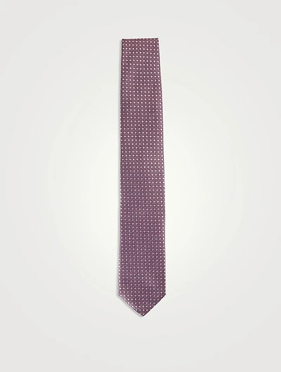 Silk Geometric Tie