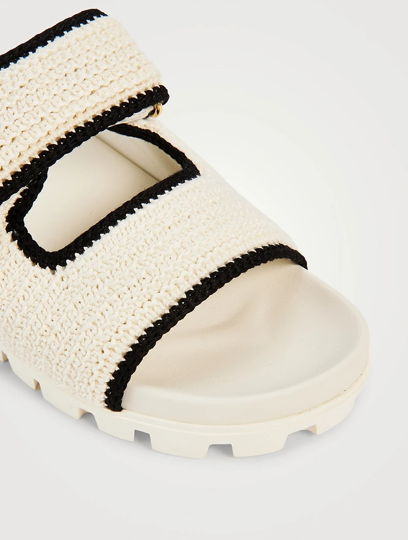Crochet Slide Sandals