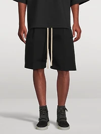 Wool-Blend Cargo Shorts