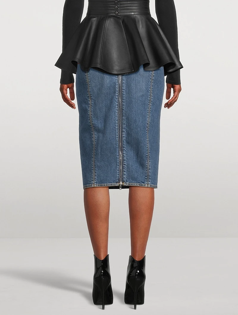 Leather Skirt Belt
