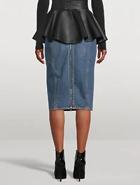 Leather Skirt Belt