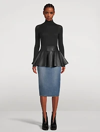 Leather Skirt Belt