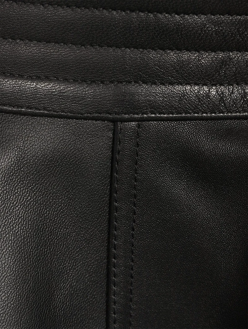 Leather Skirt Belt