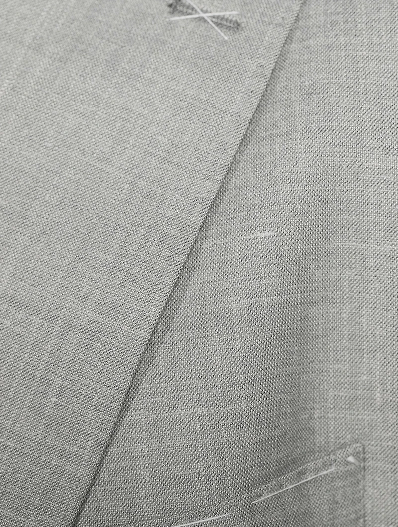 Wool Silk And Linen Two-Piece Suit
