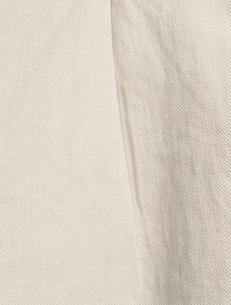 Linen And Cotton Stretch Shorts