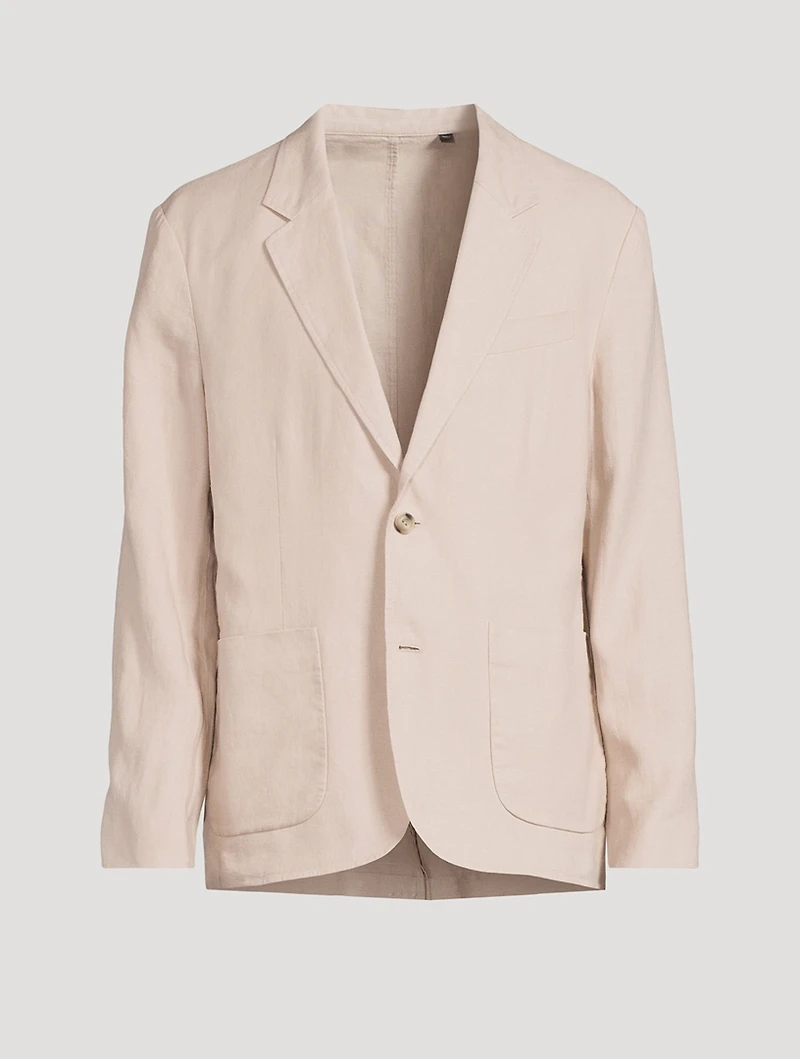 Relaxed Hemp Blazer