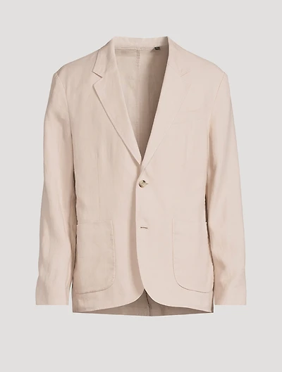 Relaxed Hemp Blazer