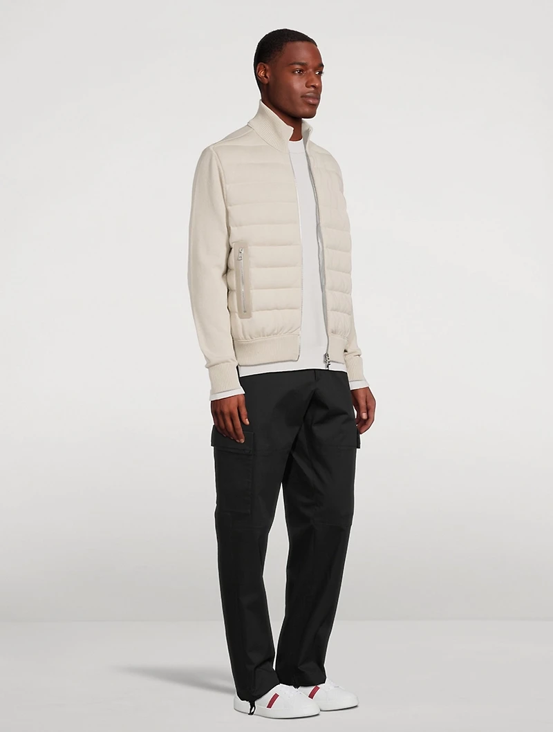 Cotton Quilted Down Jacket