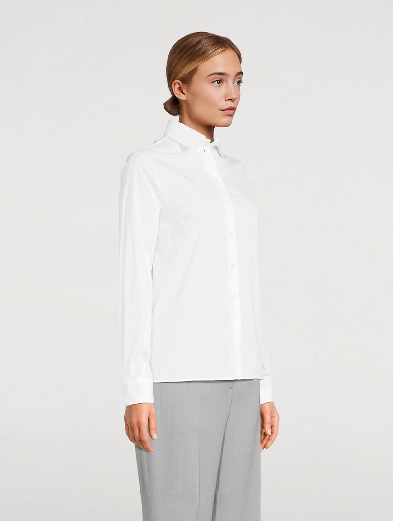 Classic Cotton-Blend Shirt