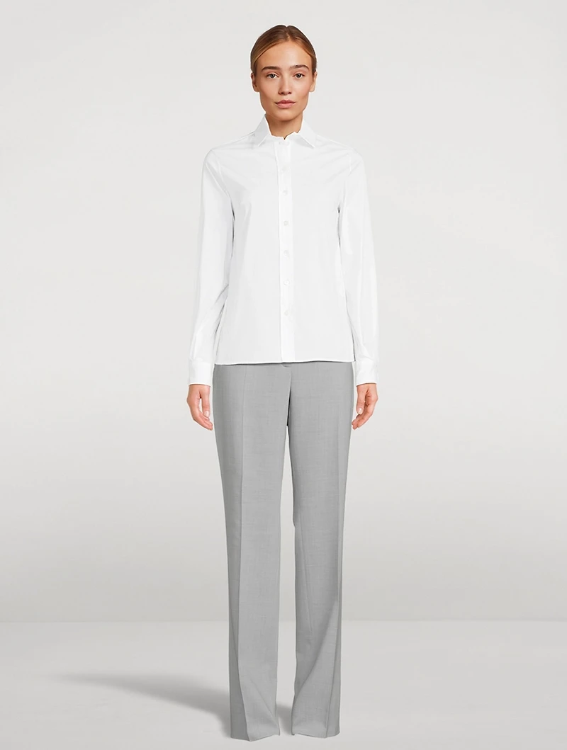 Classic Cotton-Blend Shirt