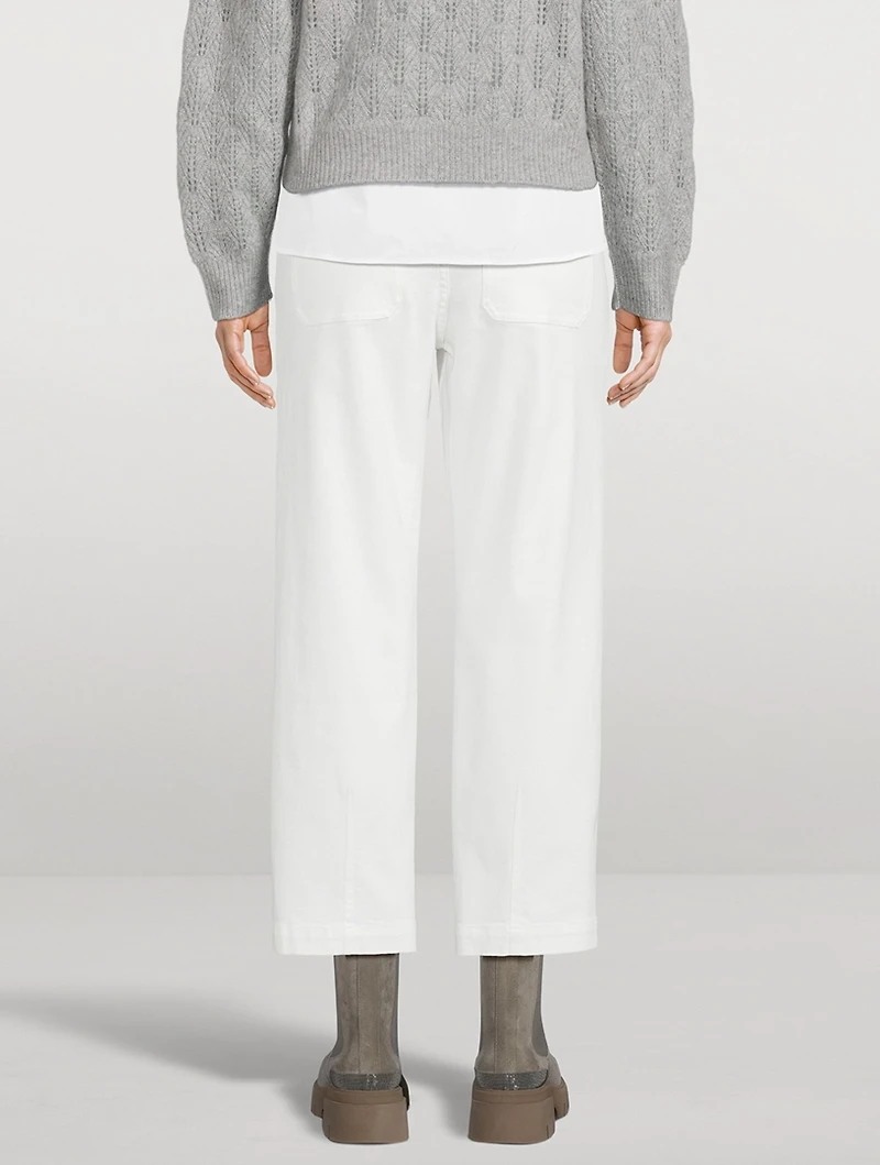 Straight-Leg Trousers