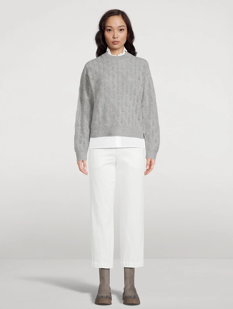 Straight-Leg Trousers