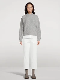 Straight-Leg Trousers