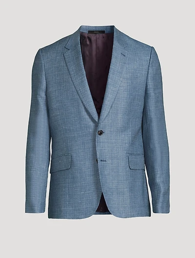 Linen And Wool Tailored Jacket