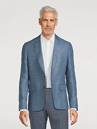 Linen And Wool Tailored Jacket