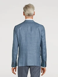 Linen And Wool Tailored Jacket