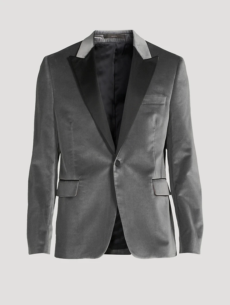 Cotton Two-Button Evening Jacket