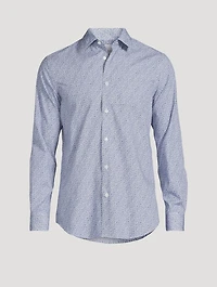 Organic Cotton Tailored Shirt Floral Print