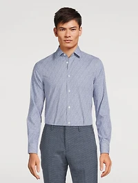 Organic Cotton Tailored Shirt Floral Print