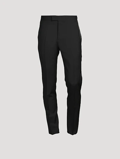 Wool And Mohair Dress Pants