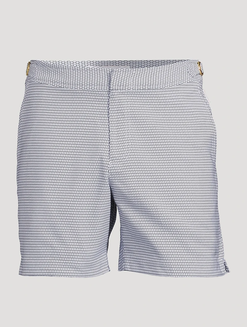 Bulldog X Fenella Jacquard Swim Shorts