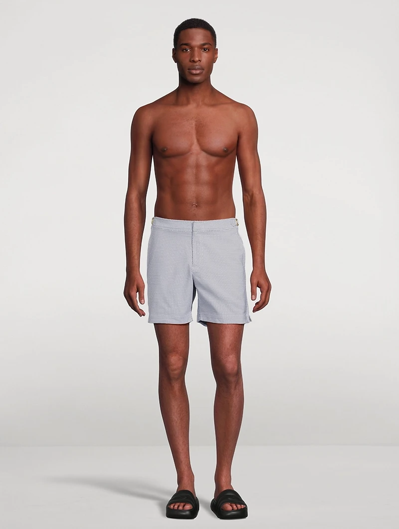 Bulldog X Fenella Jacquard Swim Shorts