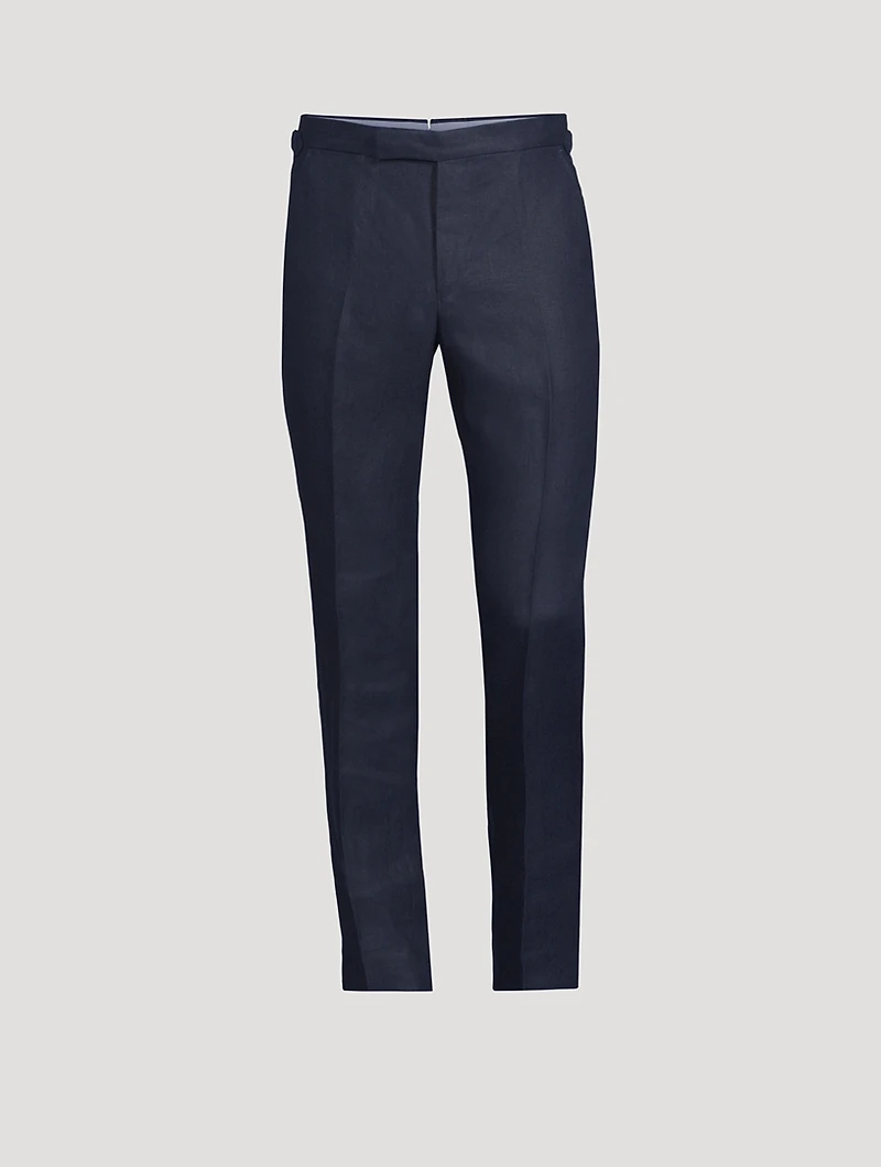 Linen Tailored Pants