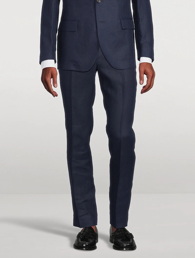 Linen Tailored Pants