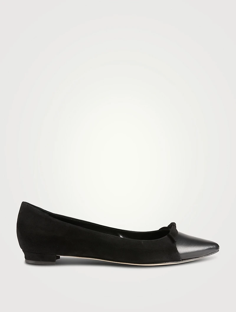 Tiaka Leather Ballet Flats