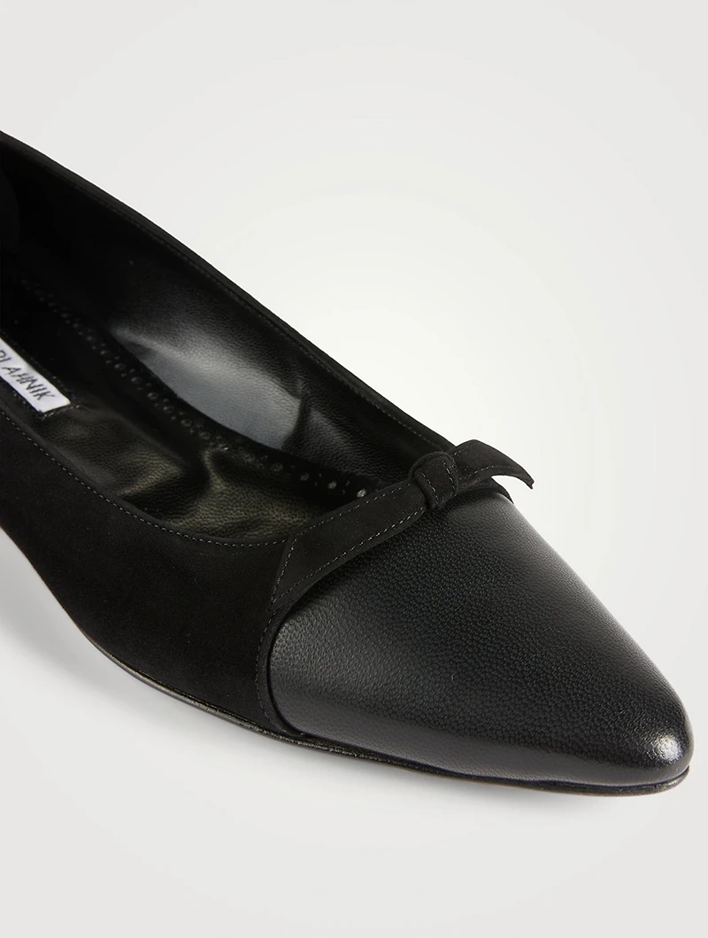 Tiaka Leather Ballet Flats