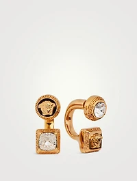 Logo Crystal Earrings