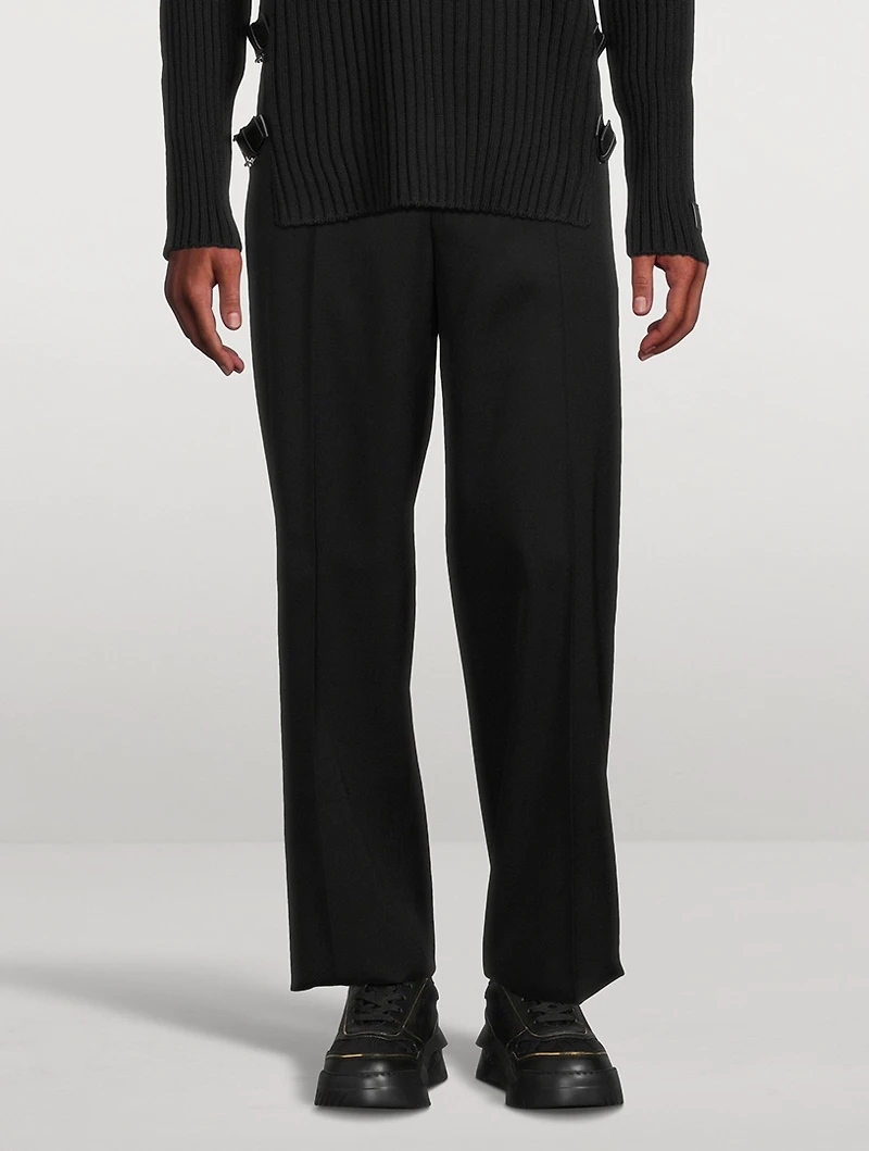 Wool Twill Formal Pants