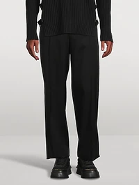 Wool Twill Formal Pants