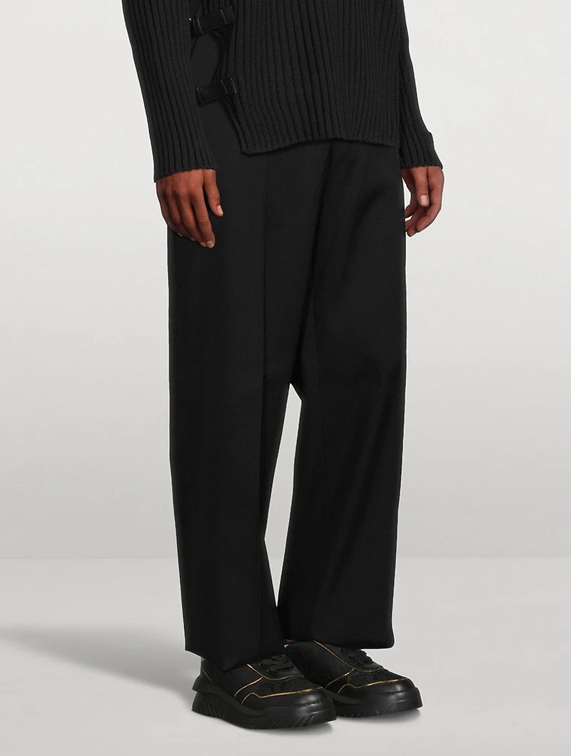 Wool Twill Formal Pants