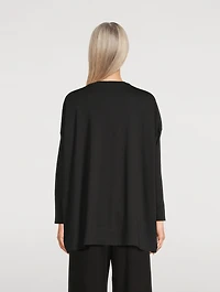 Long-Sleeve Pima Cotton T-Shirt