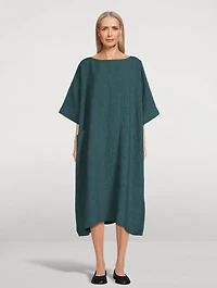 Linen Midi Dress