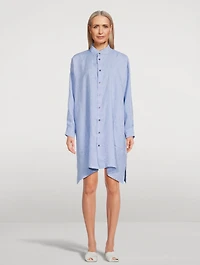 Longline Linen Shirt