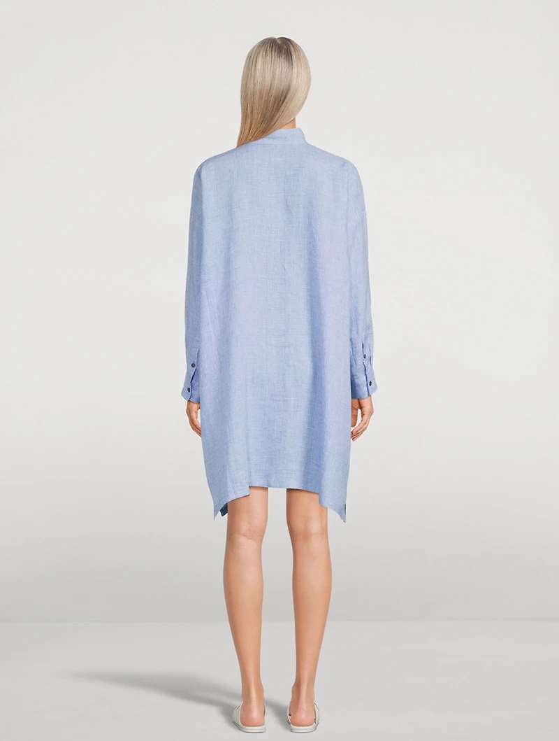 Longline Linen Shirt