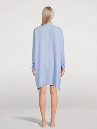 Longline Linen Shirt