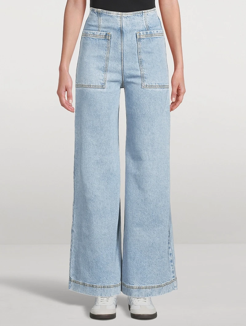 Outland Denim x ARTCLUB Rossini Wide-Leg Jeans