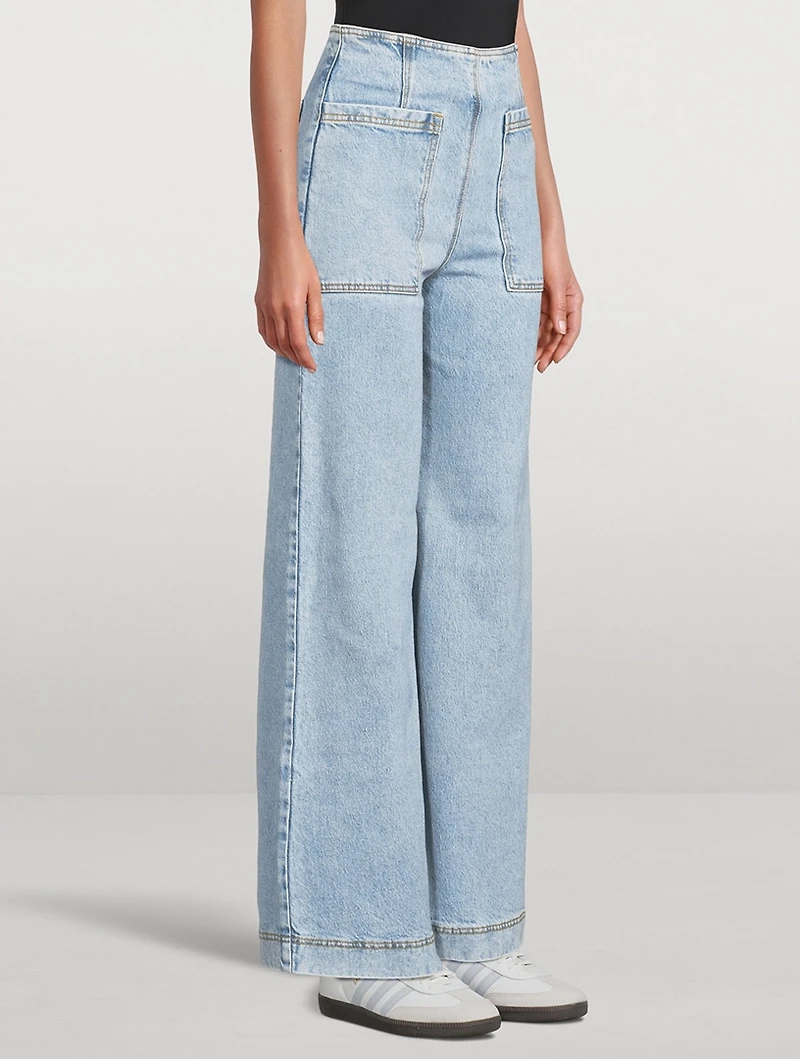 Outland Denim x ARTCLUB Rossini Wide-Leg Jeans