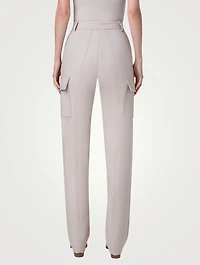 Mel Straight-Leg Cargo Trousers