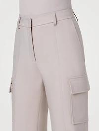 Mel Straight-Leg Cargo Trousers