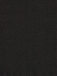 Wool-Blend Curved Logo Sweater