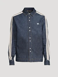 Monogram Track Denim Jacket