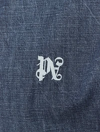 Monogram Track Denim Jacket
