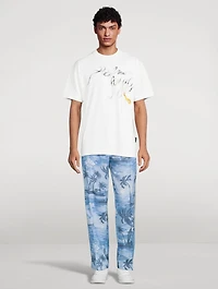 Sunset Cotton And Linen Pants