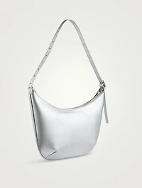 Mary-Kate Metallic Leather Sling Bag